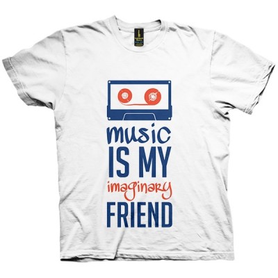 تی شرت Music is my friend