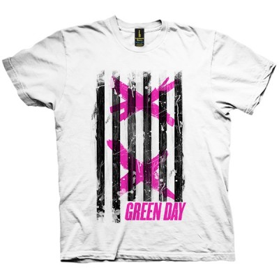 تی شرت Green Day Double X Stripes