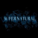 تیشرت طرح Supernatural text glass shatter 3