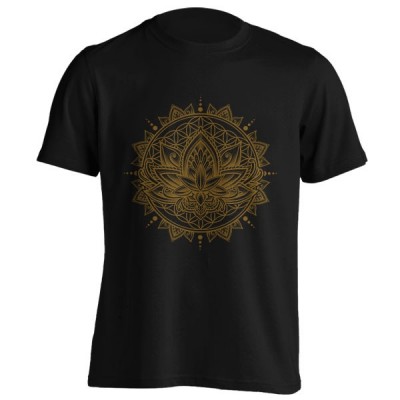 تیشرت Lotus Mandala - Gold